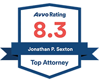 Avvo Rating of Top Attorney - Sexton Weldon Law Firm.