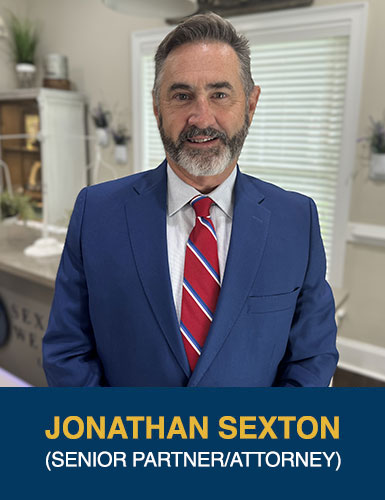 Attorney Jonathan Sexton, Esq - Sexton Weldon Law Firm.