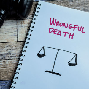 Image depicting a gavel and legal documents symbolizing a wrongful death | Sexton Weldon Law Firm